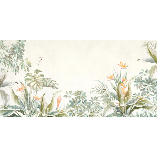 Papel pintado panorámico - Plantas tropicales