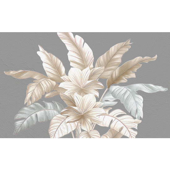 Papel pintado panorámico - Plantas tropicales