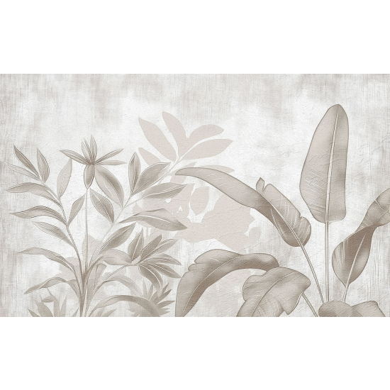 Papel pintado panorámico - Plantas tropicales