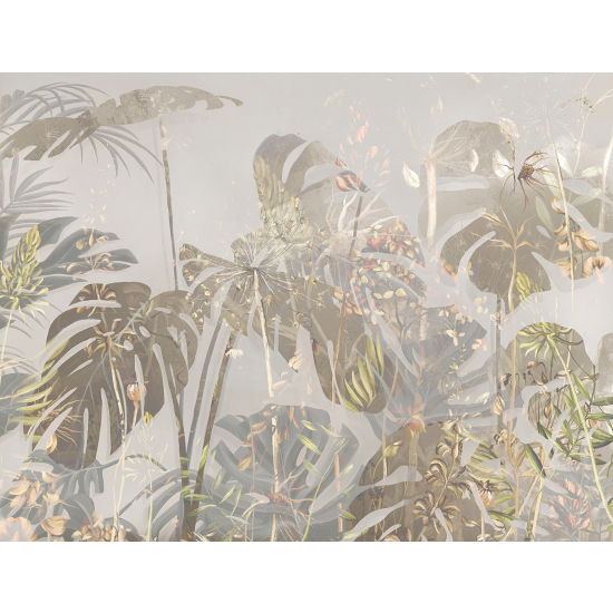 Papel pintado panorámico - Plantas tropicales