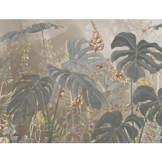 Papel pintado panorámico - Plantas tropicales