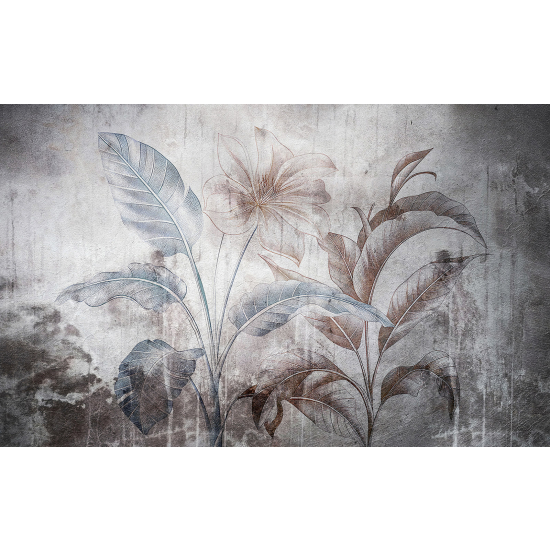 Papel pintado panorámico - Plantas tropicales