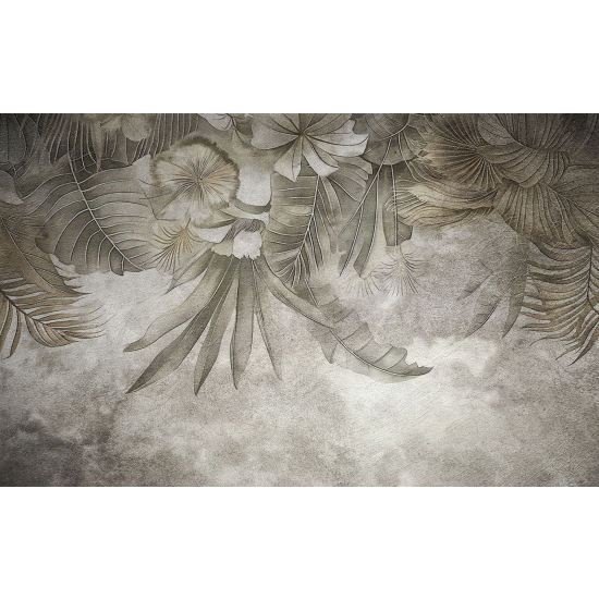 Papel pintado panorámico - Plantas tropicales