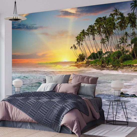 Papel pintado panorámico - Playa de los Palmeras