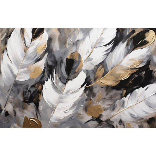 Papel pintado panorámico - Plumas