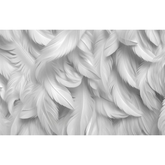 Papel pintado panorámico - Plumas