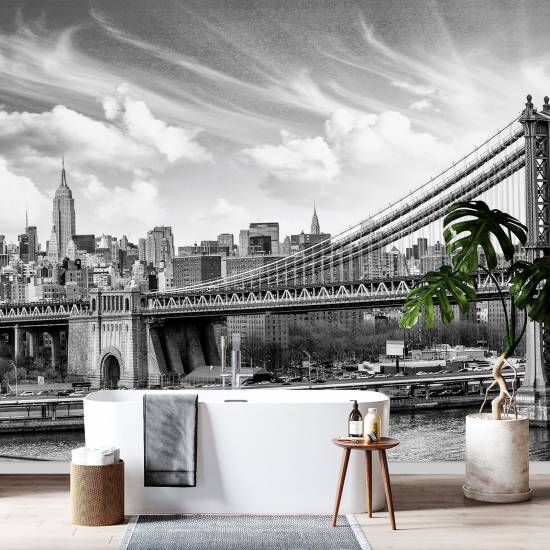 Papel pintado panorámico - Puente de Brooklyn