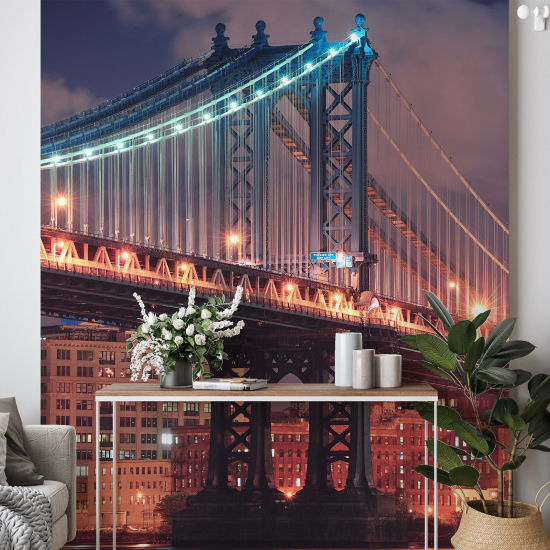 Papel pintado panorámico - Puente Nueva York