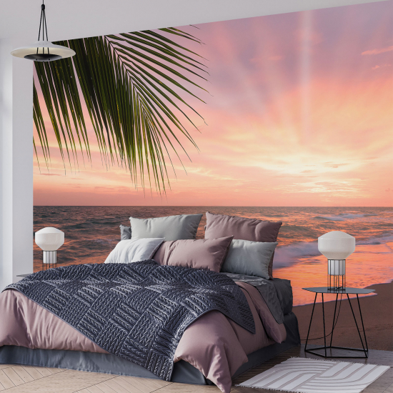 Papel pintado panorámico - Puesta de sol