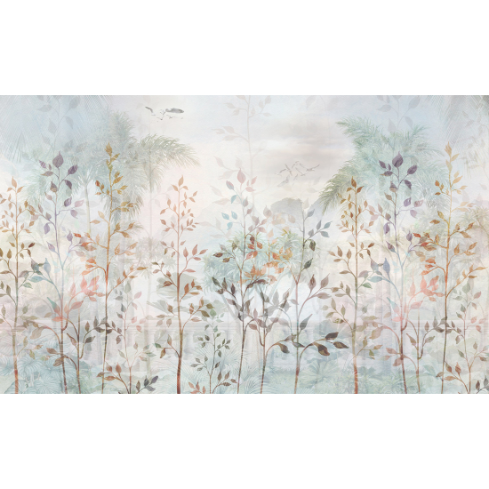 Papel pintado panorámico - Ramas