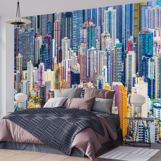 Papel pintado panorámico - Rascacielos