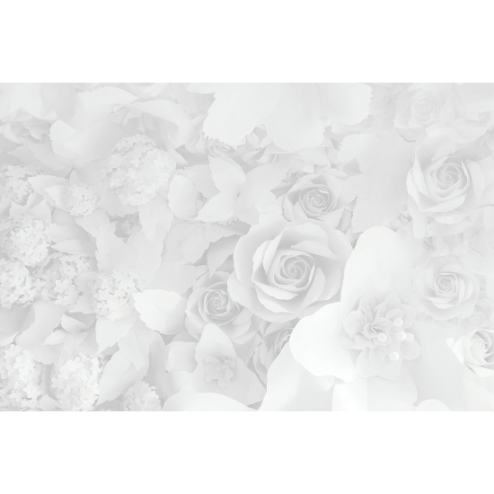 Papel pintado panorámico - Rosas