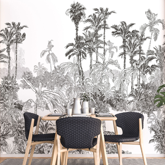 Papel pintado panorámico - Selva tropical