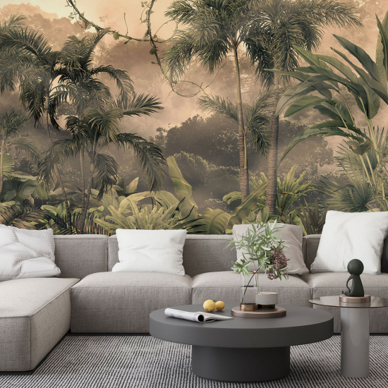 Papel pintado panorámico - Selva tropical