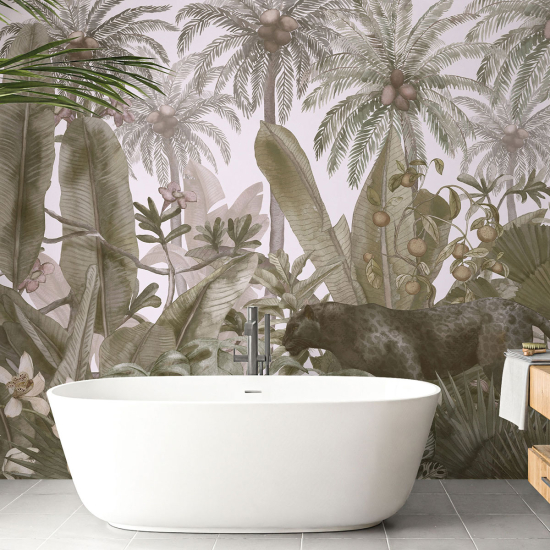 Papel pintado panorámico - Selva tropical