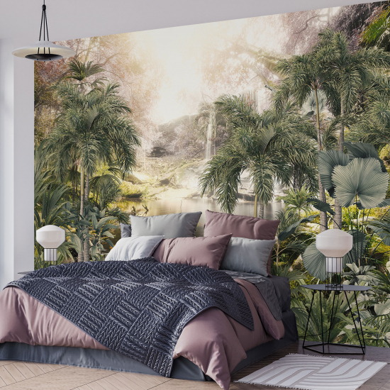 Papel pintado panorámico - Selva tropical