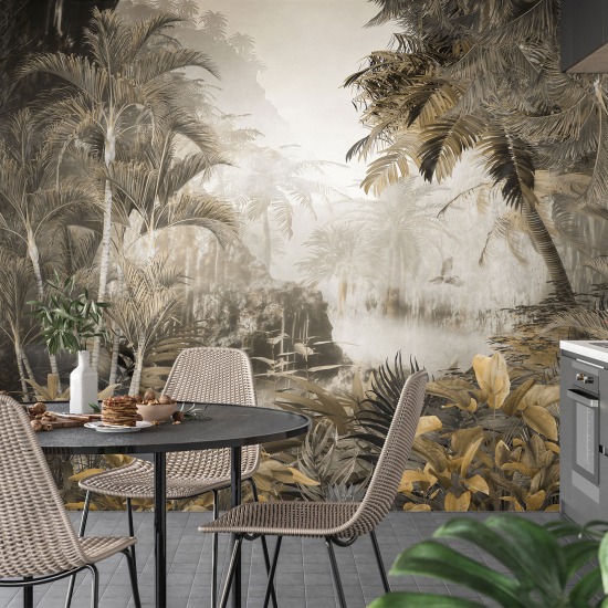 Papel pintado panorámico - Selva tropical