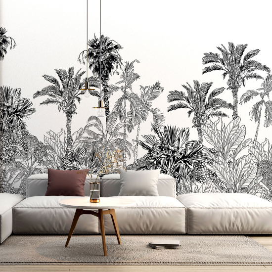 Papel pintado panorámico - Selva tropical