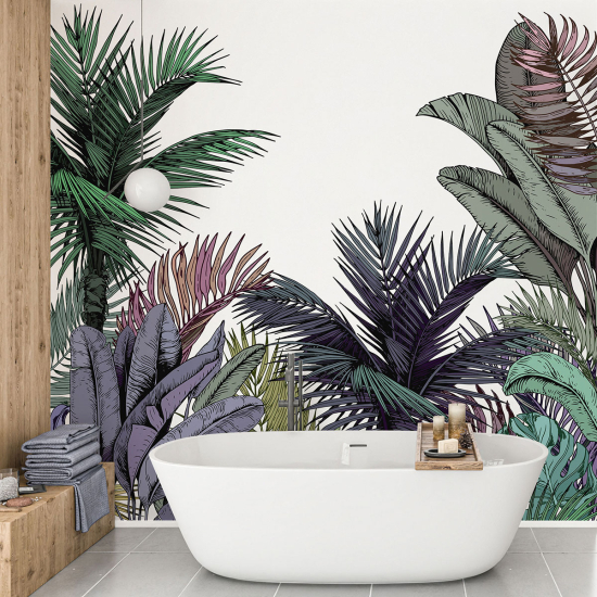 Papel pintado panorámico - Selva tropical