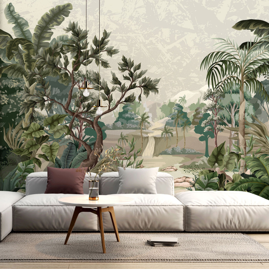 Papel pintado panorámico - Selva tropical