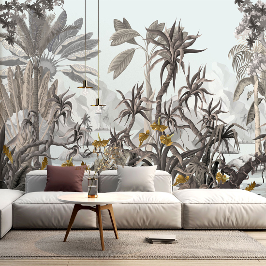 Papel pintado panorámico - Selva tropical