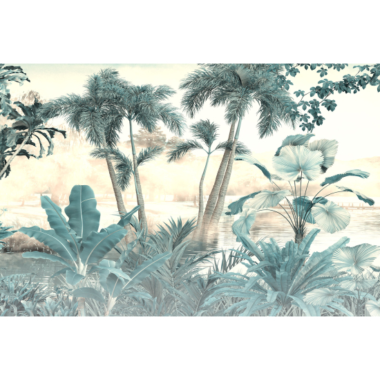 Papel pintado panorámico - Selva Tropical