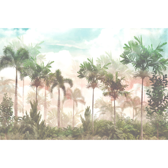 Papel pintado panorámico - Selva Tropical