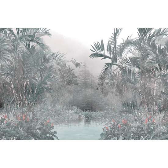 Papel pintado panorámico - Selva Tropical