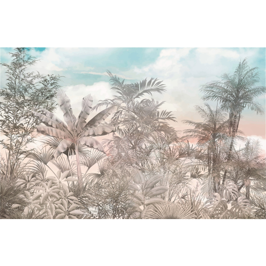 Papel pintado panorámico - Selva Tropical