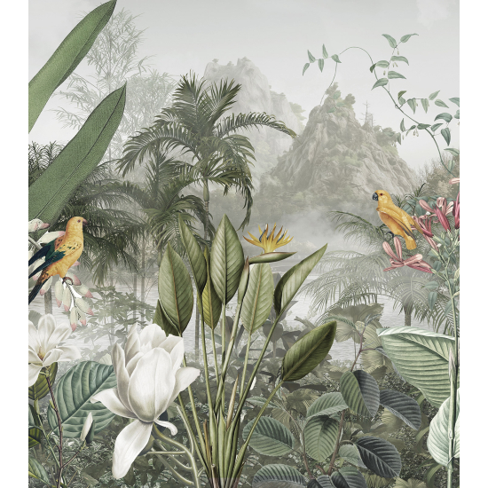 Papel pintado panorámico - Selva Tropical