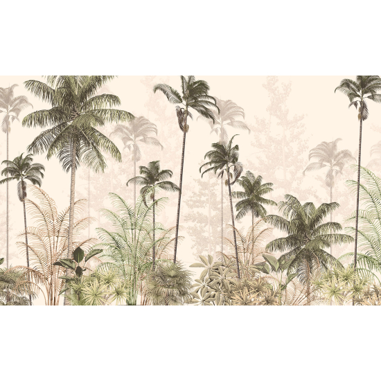 Papel pintado panorámico - Selva Tropical
