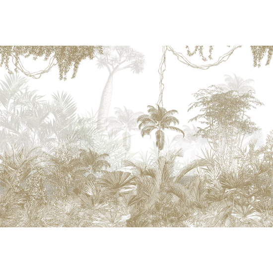 Papel pintado panorámico - Selva Tropical