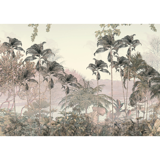 Papel pintado panorámico - Selva Tropical