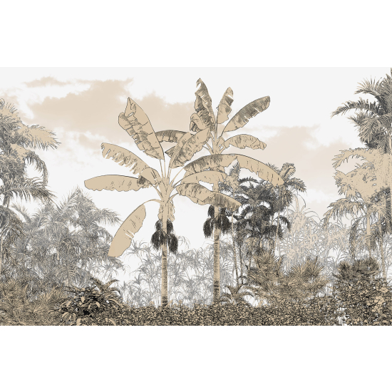 Papel pintado panorámico - Selva Tropical