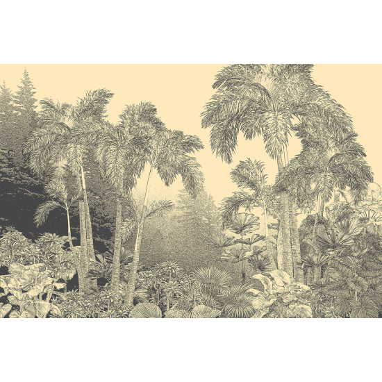 Papel pintado panorámico - Selva Tropical