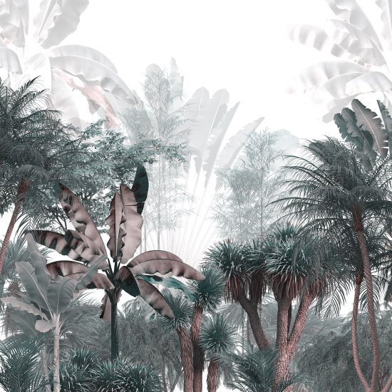 Papel pintado panorámico - Selva Tropical