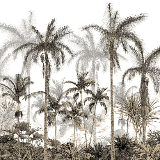 Papel pintado panorámico - Selva Tropical