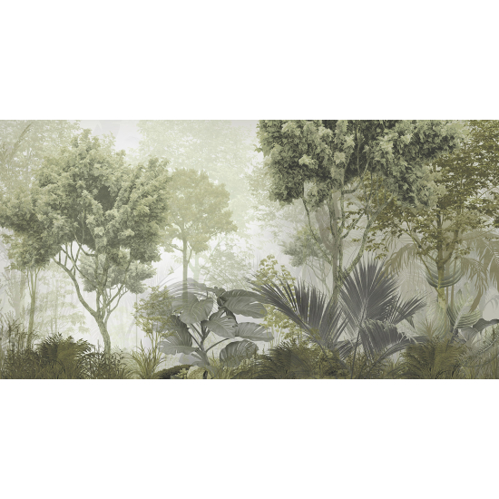 Papel pintado panorámico - Selva Tropical