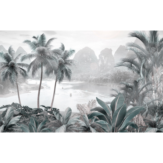 Papel pintado panorámico - Selva Tropical