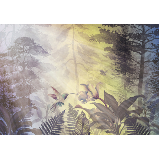 Papel pintado panorámico - Selva Tropical