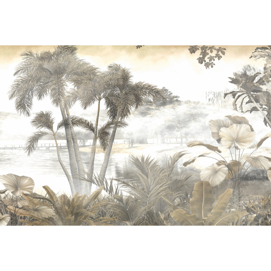Papel pintado panorámico - Selva Tropical
