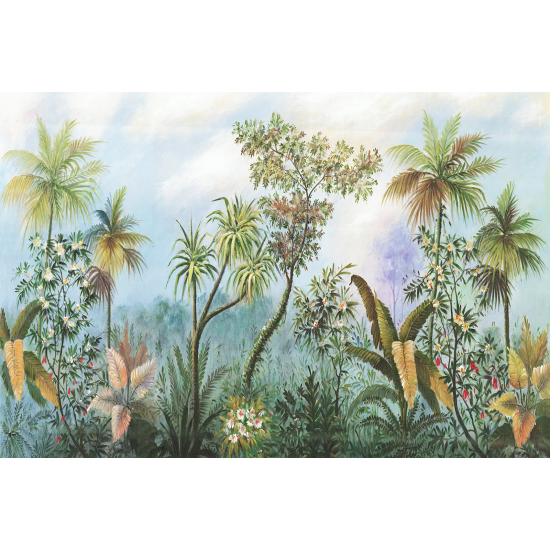 Papel pintado panorámico - Selva tropical