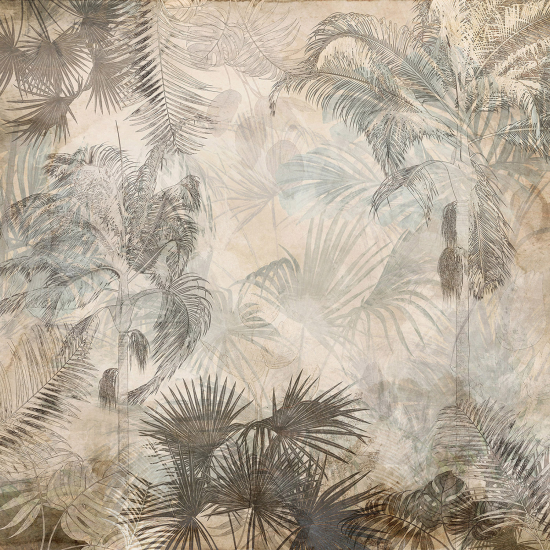 Papel pintado panorámico - Selva Tropical