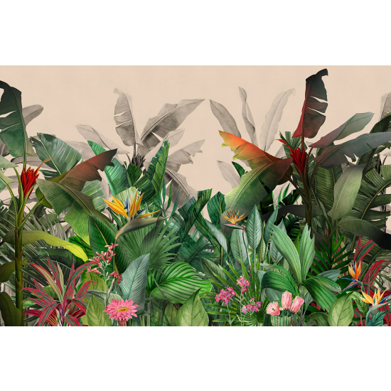 Papel pintado panorámico - Selva Tropical