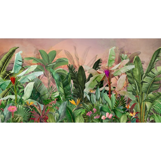 Papel pintado panorámico - Selva Tropical