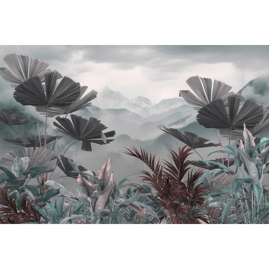Papel pintado panorámico - Selva Tropical