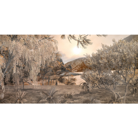 Papel pintado panorámico - Selva Tropical