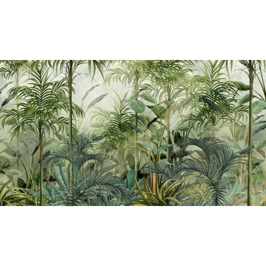 Papel pintado panorámico - Selva Tropical