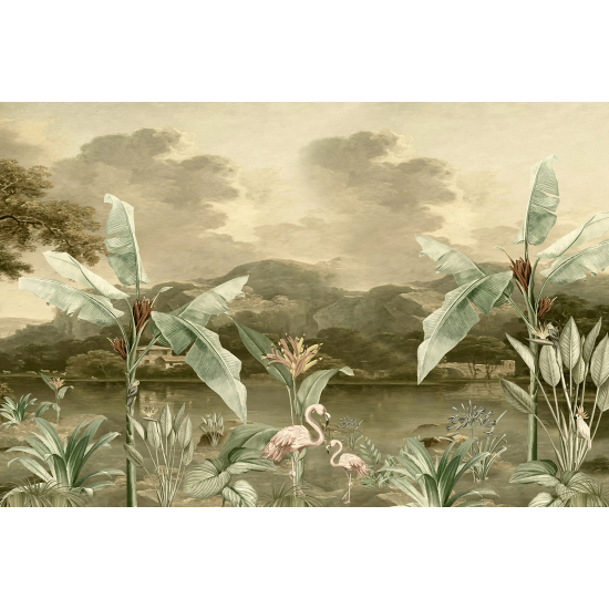 Papel pintado panorámico - Selva Tropical