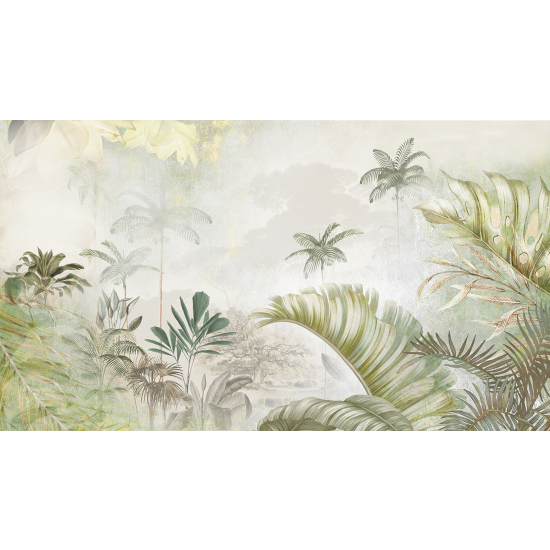 Papel pintado panorámico - Selva Tropical